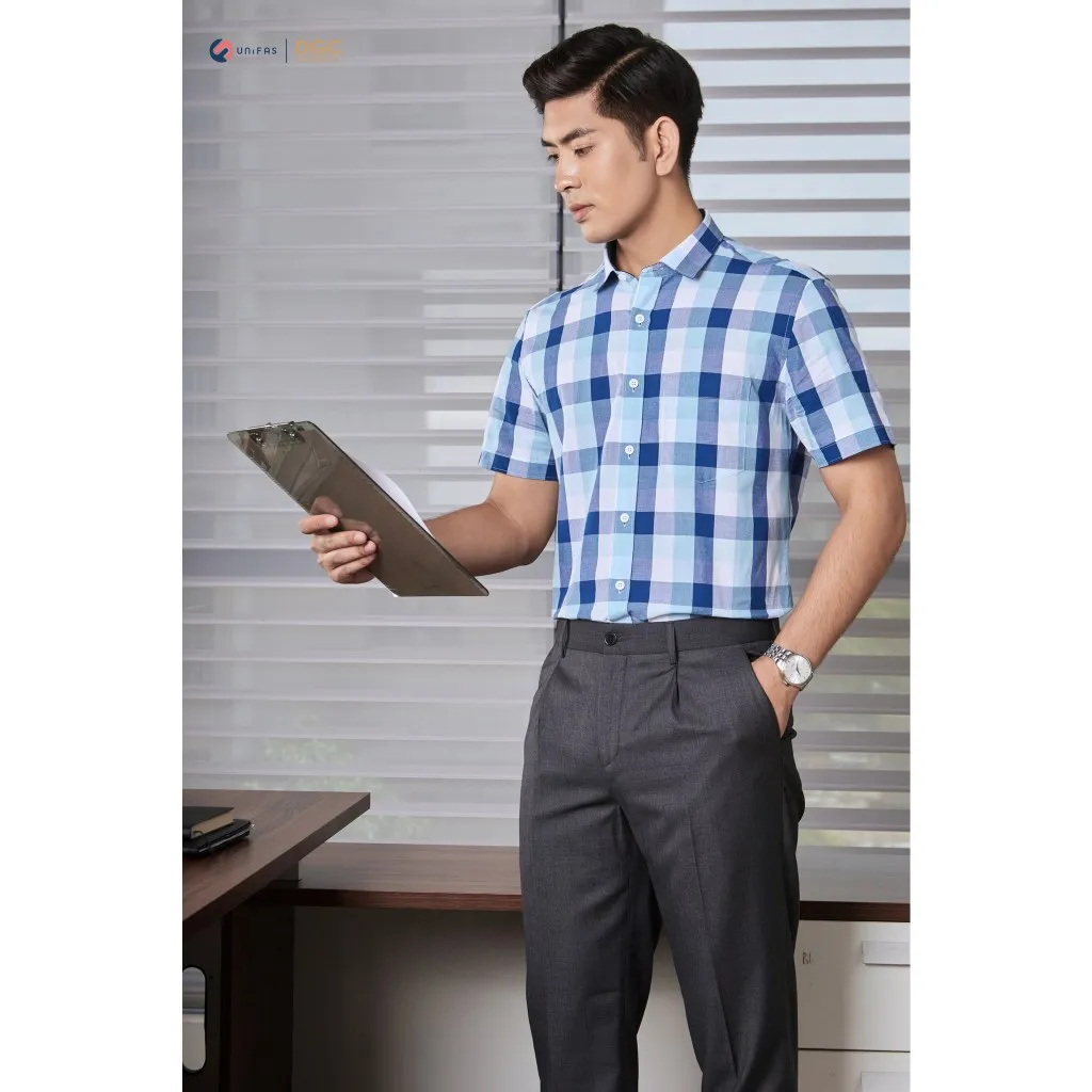 Ảnh Áo sơ mi ngắn tay DGCs - SASNBB20M 1
