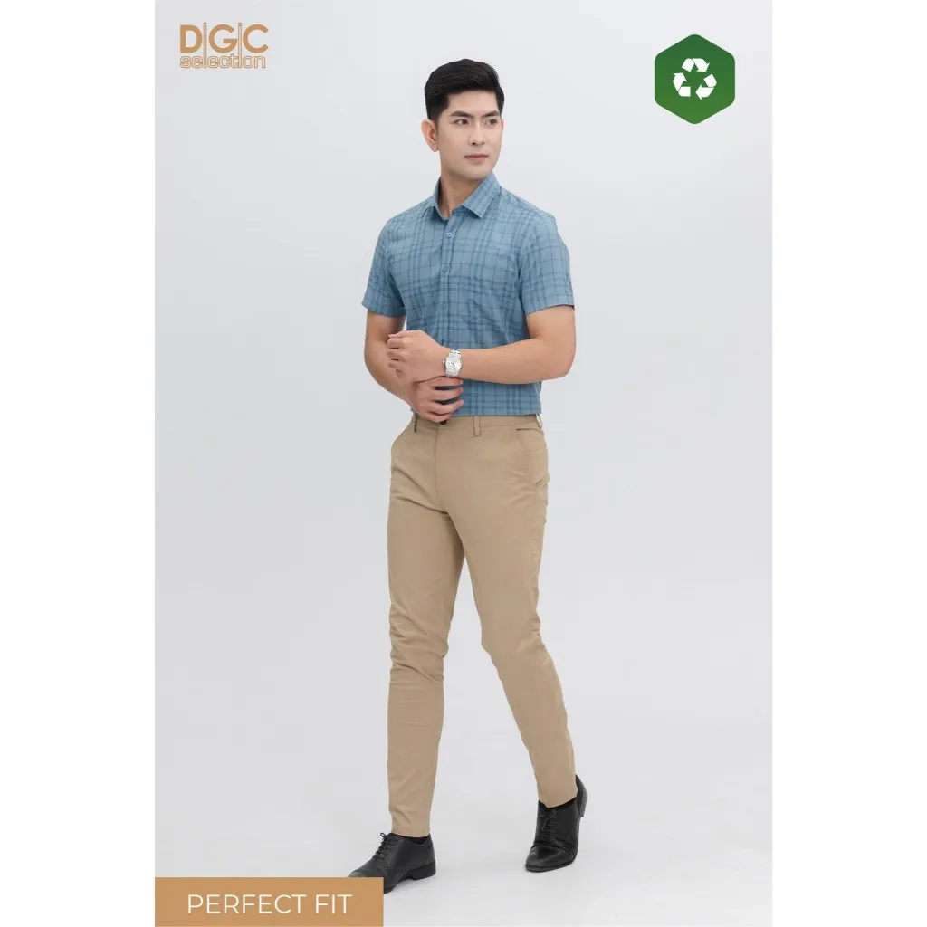 Ảnh Áo sơ mi ngắn tay DGCs - SASNBD164M 2