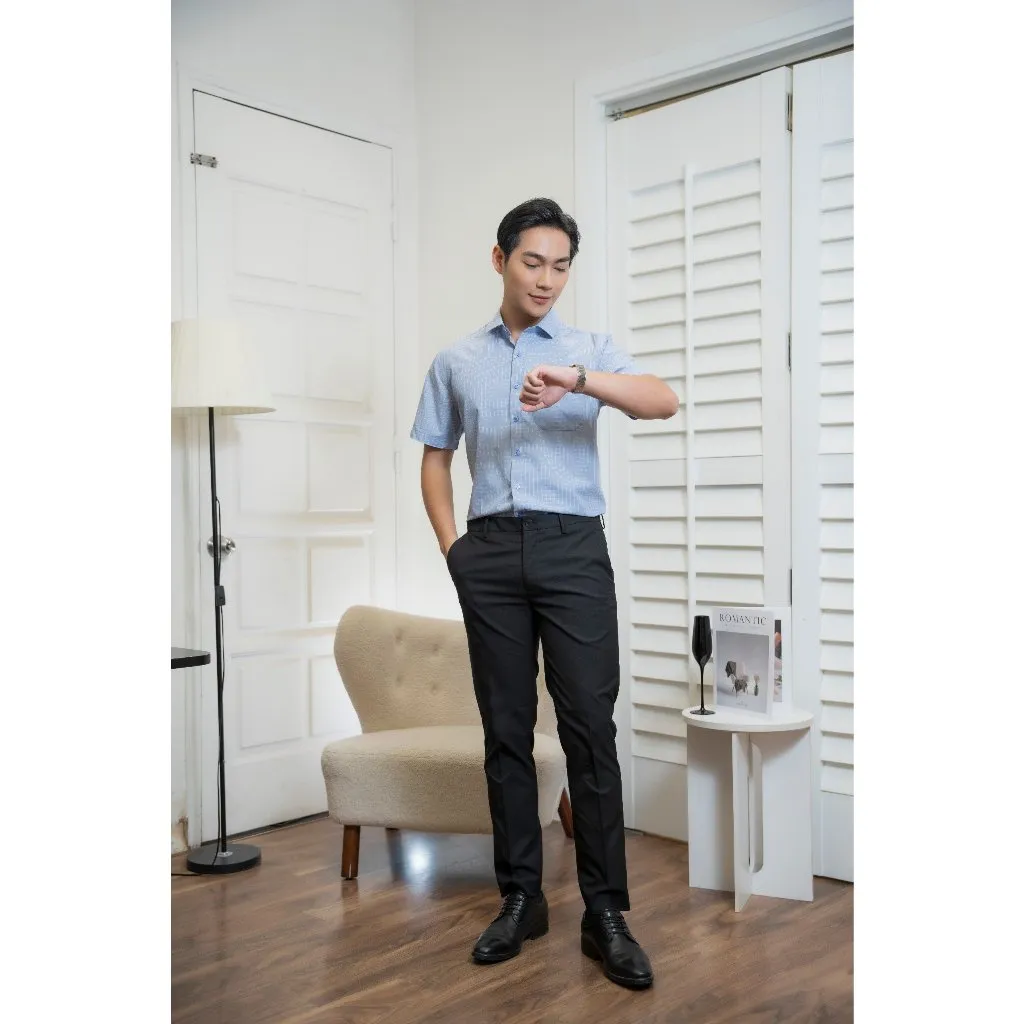 Ảnh Áo sơ mi ngắn tay DGCs - SASNBC61M -M1 2