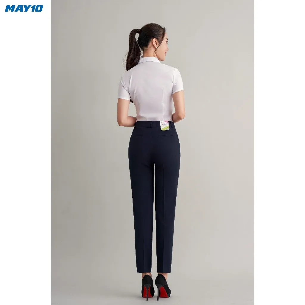 Ảnh Áo sơ mi nữ trắng May 10 AT011 4