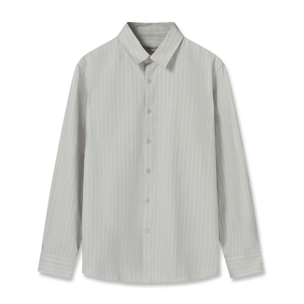 Ảnh Áo Sơ Mi Oxford Nam Tay Dài Sọc Dọc Cityline Form Regular SMID0257 1