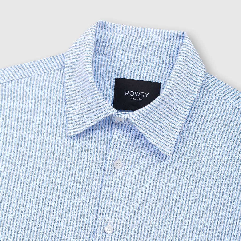 Ảnh Áo sơ mi ROWAY form regular | Cộc tay oxford 4