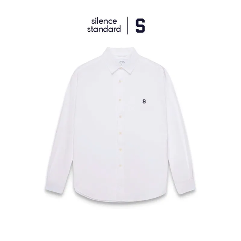 Ảnh Áo sơ mi SilenceStandard Eco Oxford Logo S/Basic [SO06] 1
