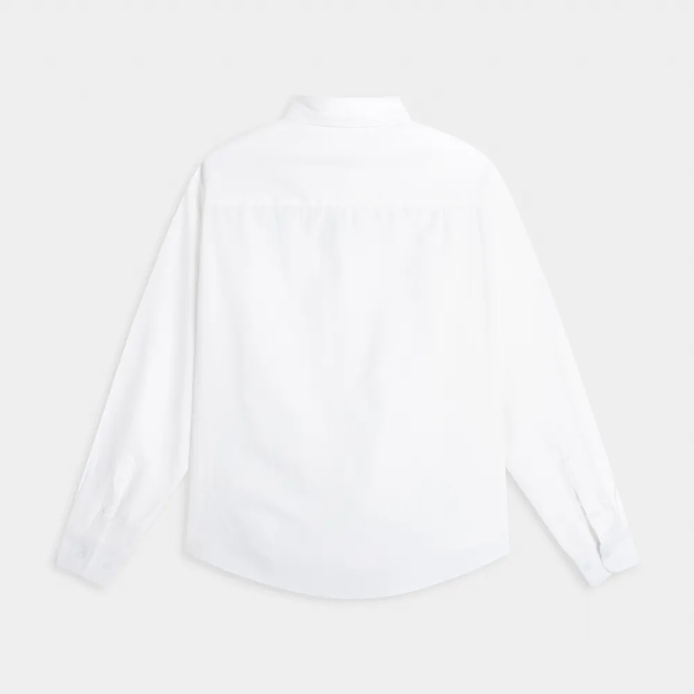 Ảnh Áo Sơ Mi Tay Dài Teelab Basic Oxford Shirts Unisex Form Oversize Local Brand SS066 3