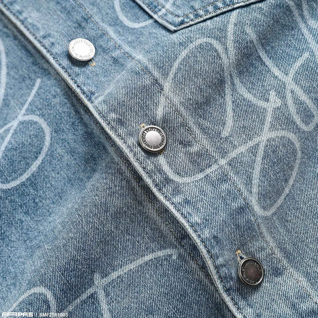 Ảnh Áo Sơ Mi Tay Ngắn Nam Ago Chất Liệu Jean Form Relaxed Chính Hãng Fapas 2