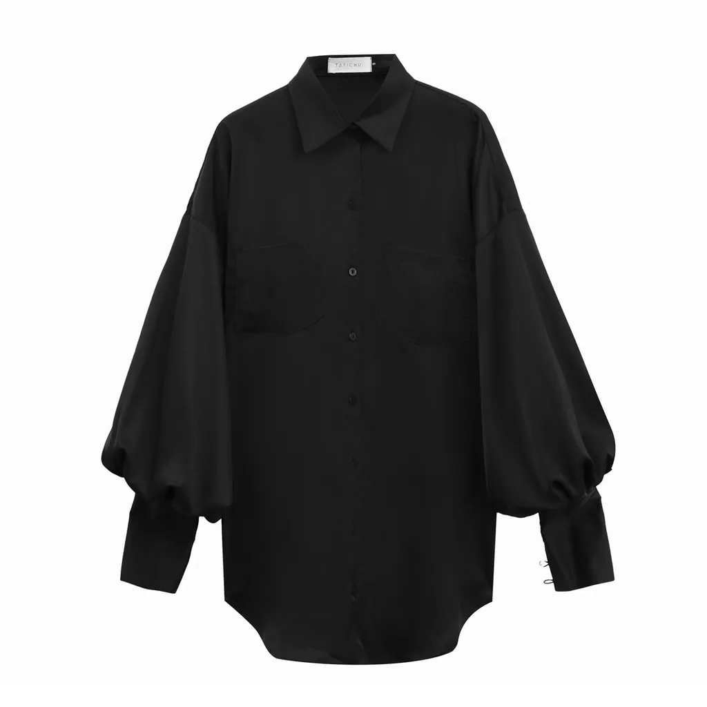 Ảnh Áo sơ mi tay phồng form rộng - TATICHU Alfed Shirt 2