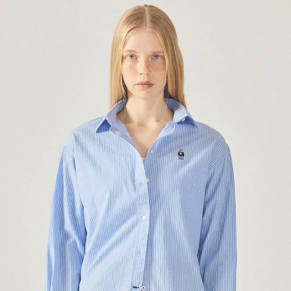 Ảnh Áo Sơ Mi WHO.A.U Steve Loose Fit Shirts_WHYAF2312F 2