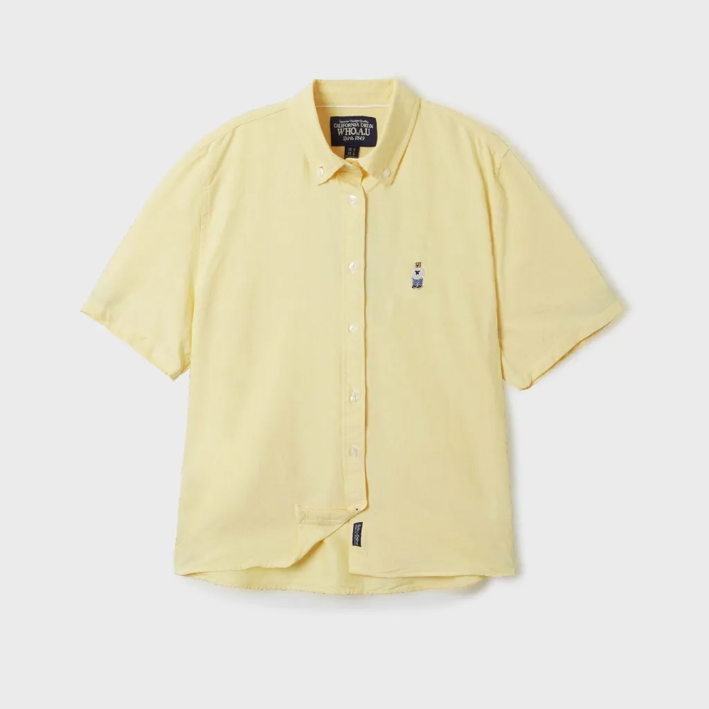 Ảnh Áo Sơ Mi WHO.A.U Steve Oxford Shirts(Slim Fit)_WHYWF2501F 2