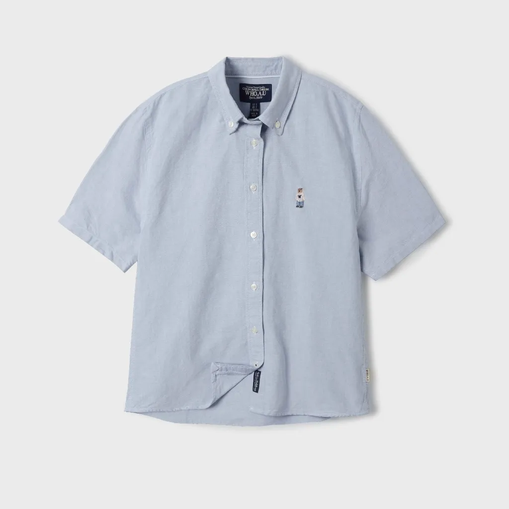 Ảnh Áo Sơ Mi WHO.A.U Steve Oxford Shirts(Slim Fit)_WHYWF2501F 3