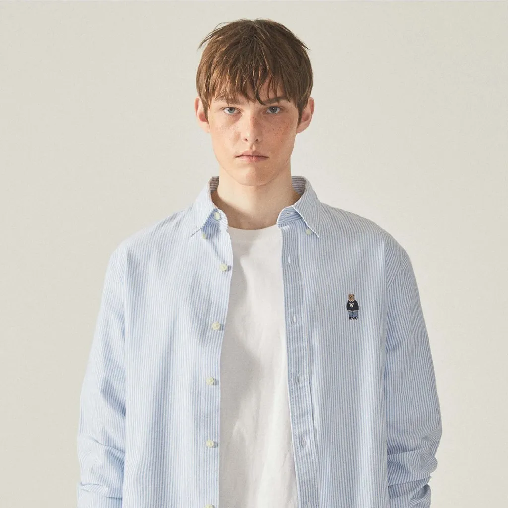 Ảnh Áo Sơ Mi WHO.A.U Steve Oxfort Shirts_WHYWF2311U 2