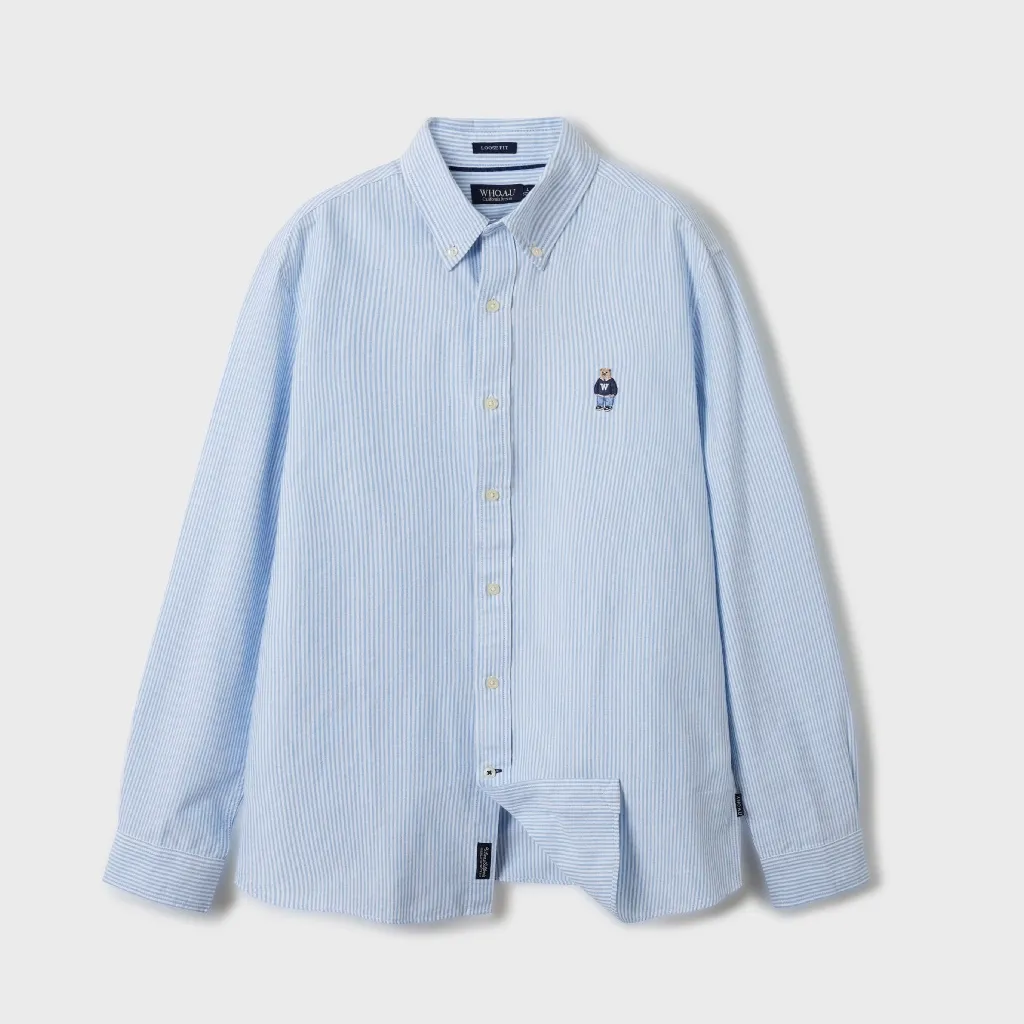 Ảnh Áo Sơ Mi WHO.A.U Steve Oxfort Shirts_WHYWF2311U 4