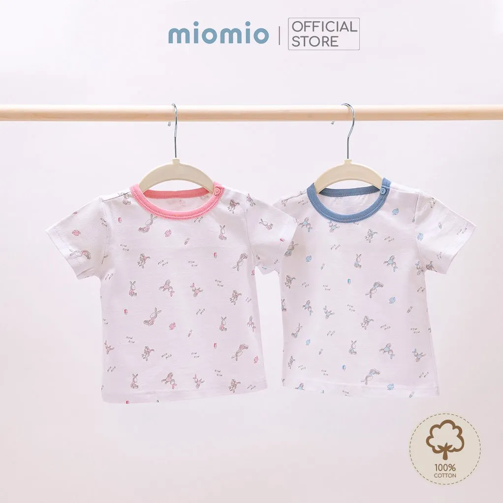 Ảnh Áo Sơ Sinh Cộc Tay, Nút Vai MIOMIO - Cho Bé Trai, Bé Gái (Từ 3-24M), Vải Cotton 1