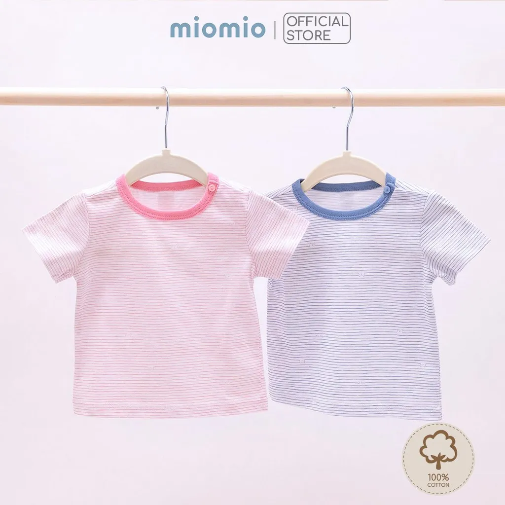 Ảnh Áo Sơ Sinh Cộc Tay, Nút Vai MIOMIO - Cho Bé Trai, Bé Gái (Từ 3-24M), Vải Cotton 2