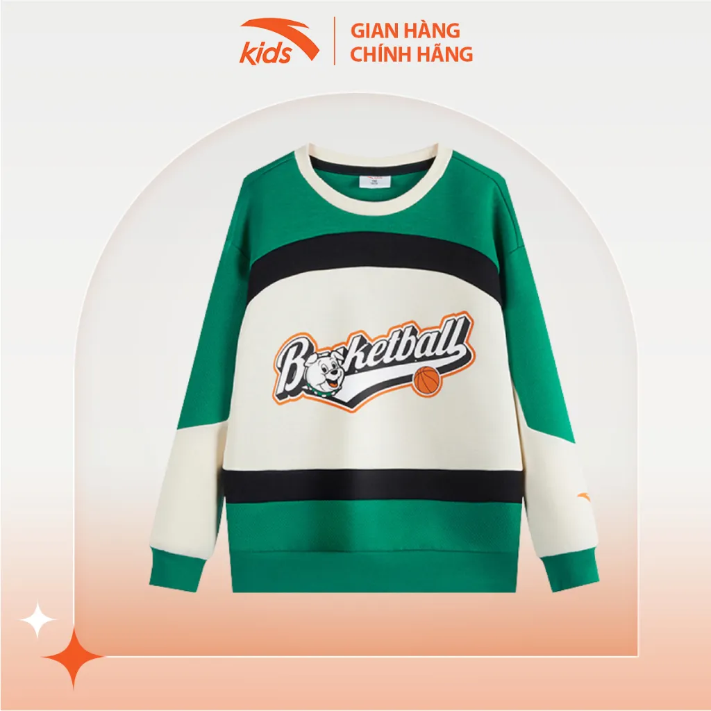 Ảnh Áo sweater thời trang bé trai Basketball-KT Anta Kids W352349755B 1
