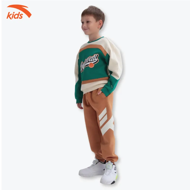 Ảnh Áo sweater thời trang bé trai Basketball-KT Anta Kids W352349755B 4