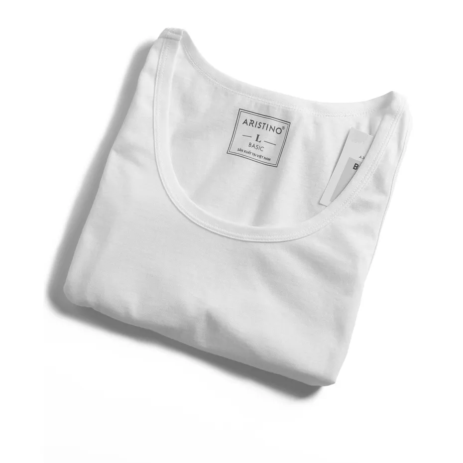 Ảnh Áo tank top nam ARISTINO chất liệu 100% cotton mềm mại - AC21 3