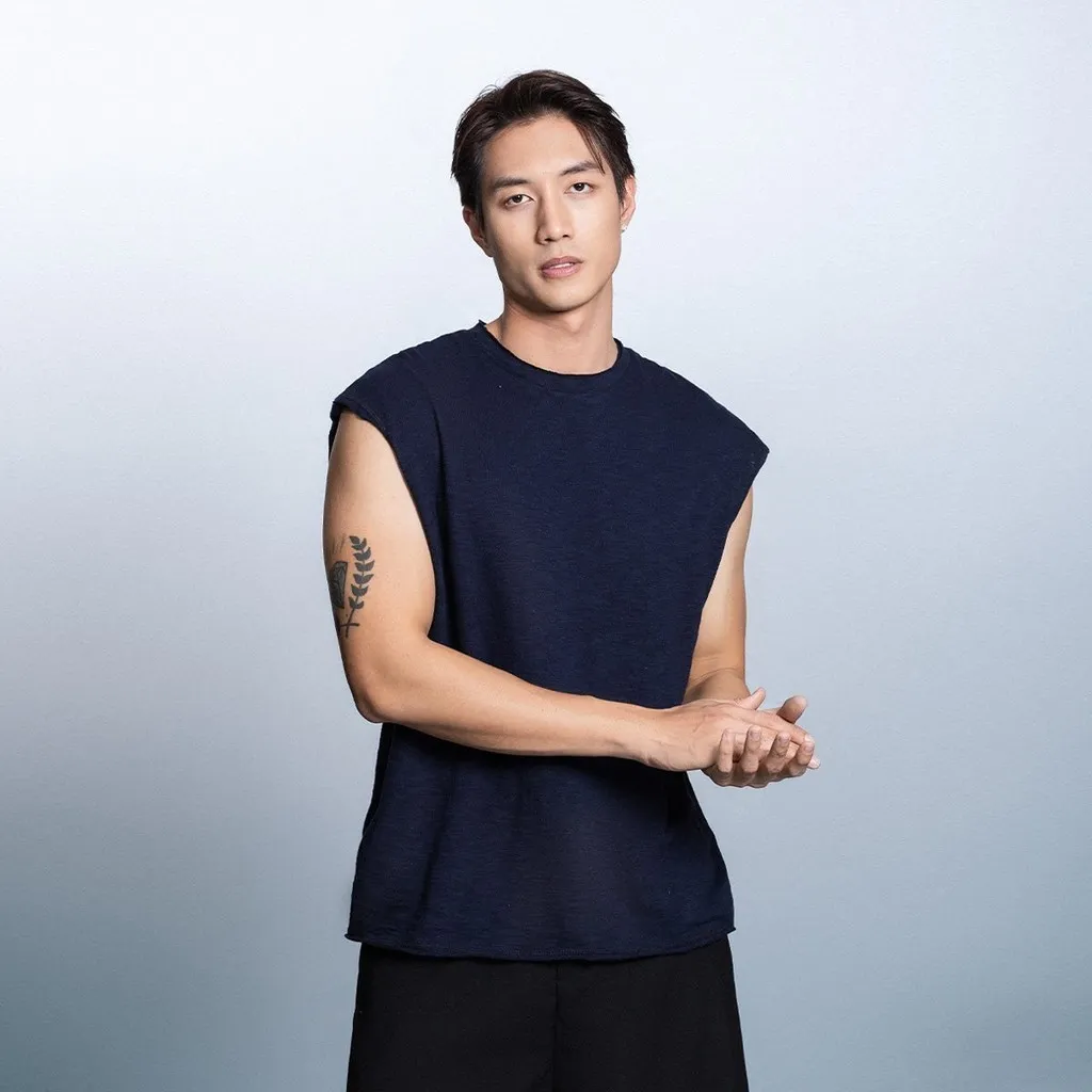 Ảnh Áo tanktop form REGULAR BEN & TOD R1510 BD123 chất cotton họa tiết cao cấp thoáng mát thoáng khí nam tính 1