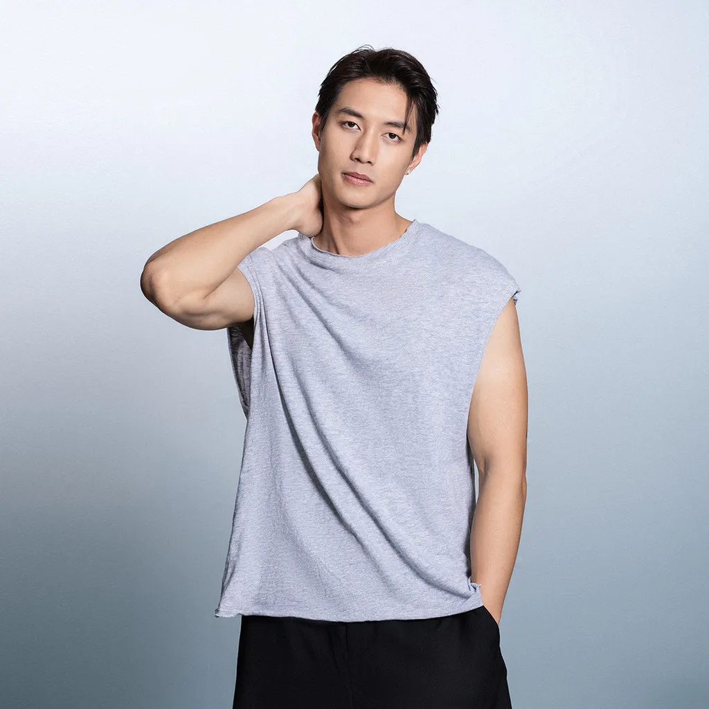 Ảnh Áo tanktop form REGULAR BEN & TOD R1510 BD123 chất cotton họa tiết cao cấp thoáng mát thoáng khí nam tính 2