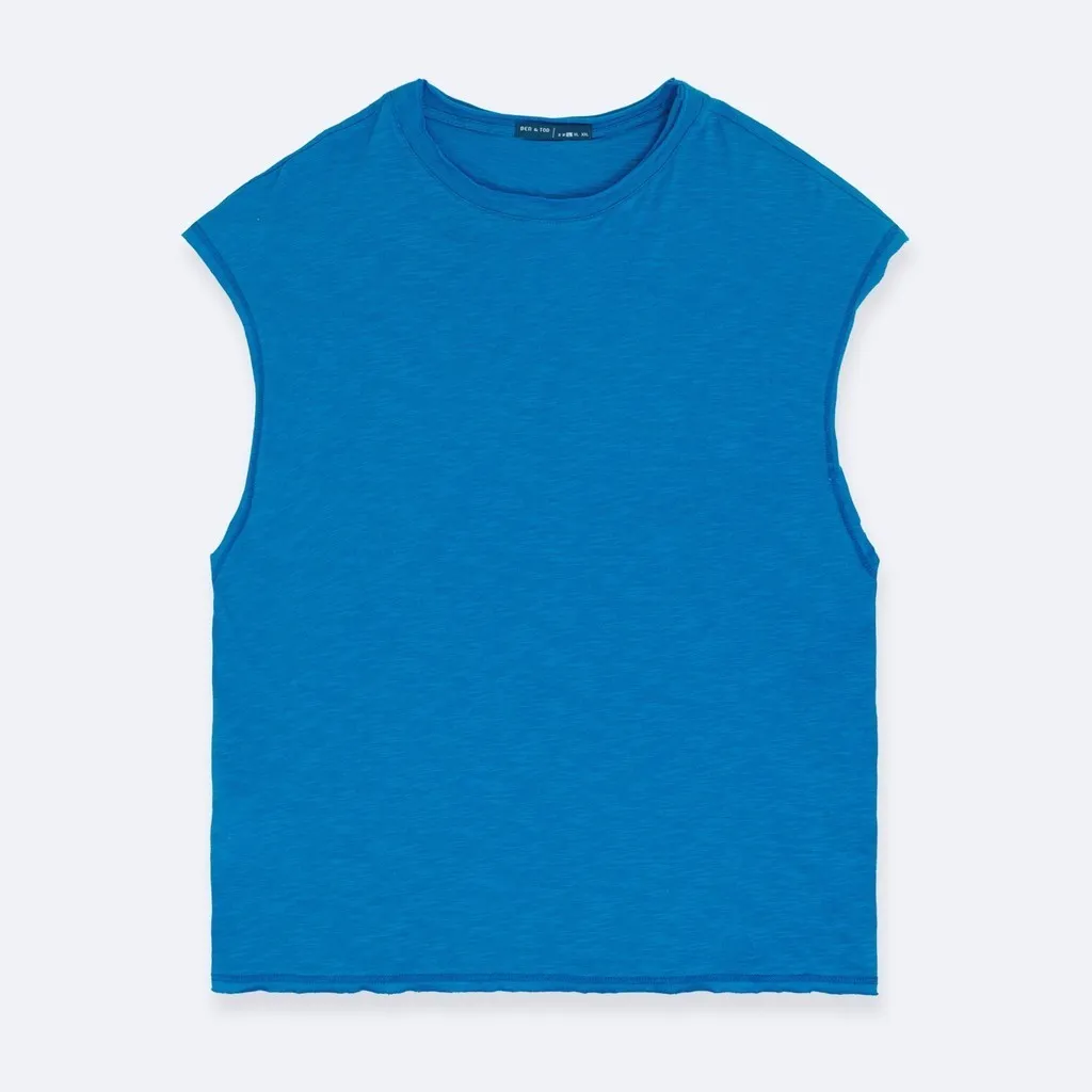 Ảnh Áo tanktop form REGULAR BEN & TOD R1510 BD123 chất cotton họa tiết cao cấp thoáng mát thoáng khí nam tính 4