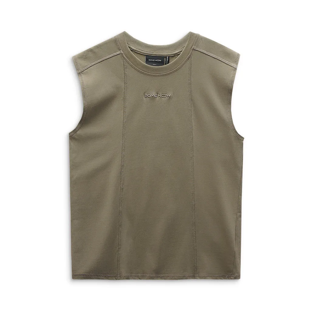 Ảnh Áo Tanktop Nam Basic Wear, Chất Vải Cotton Thoải Mái, TT0001, SOMEHOW 2