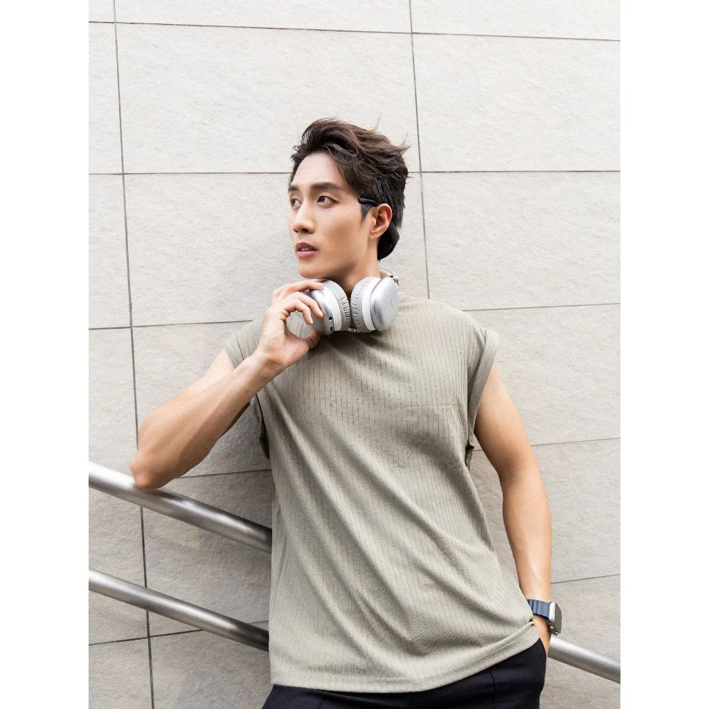 Ảnh Áo Tanktop nam form REGULAR R1510 BD451 chất cotton thoáng mát đứng form trẻ trung outlet BEN & TOD 1