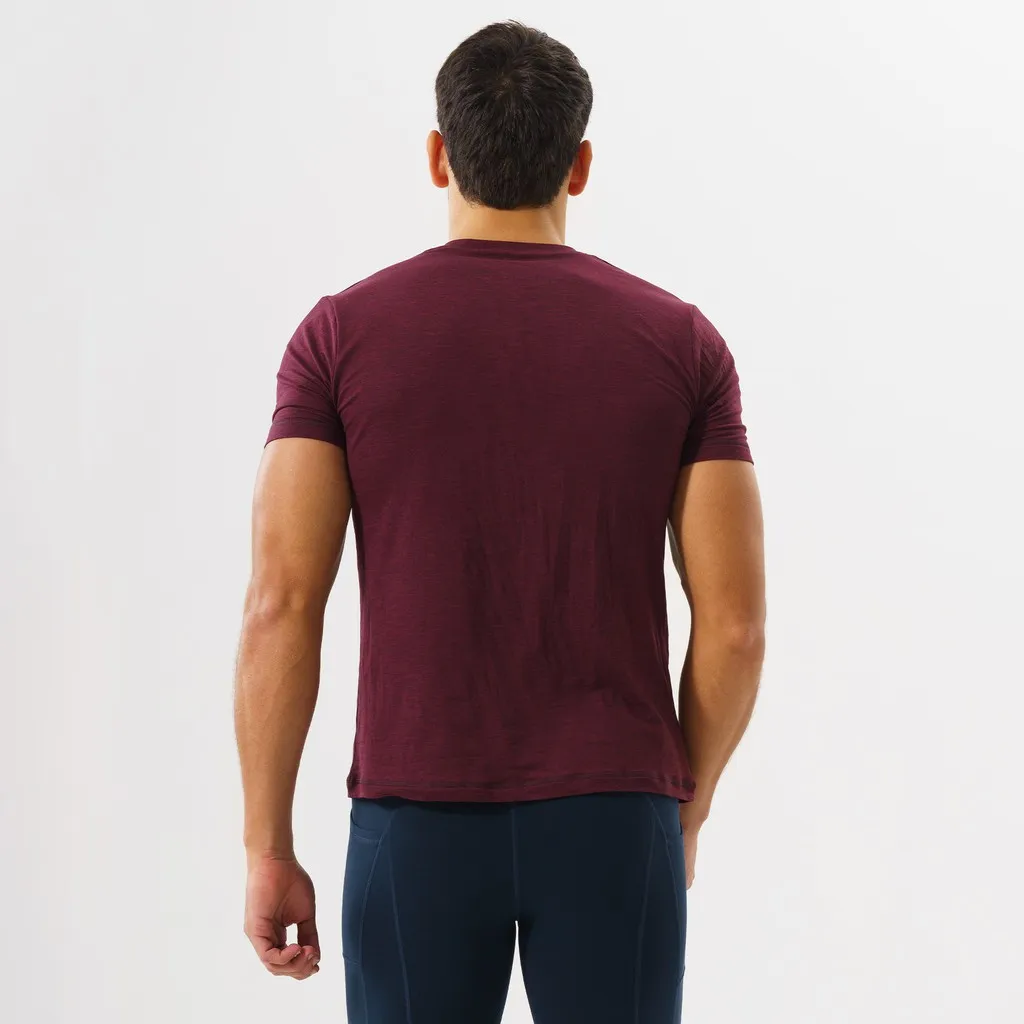 Ảnh Áo tập gym nam Hibi Sports T101, form ôm vừa, kiểu ngắn tay 3