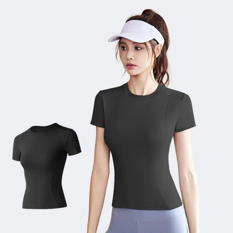 Ảnh Áo tập gym yoga nữ LUHAZO thể thao ôm dáng co giãn dãn 4 chiều cao cấp thông thoáng thấm hút mồ hôi T3 MTDX Pickleball 1