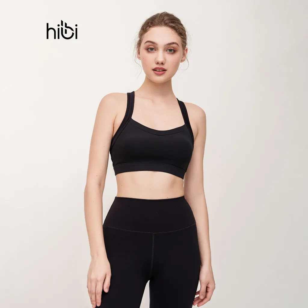 Ảnh Áo tập Yoga Gym dây phối trắng BA507 Hibi Sports - Kèm mút 4