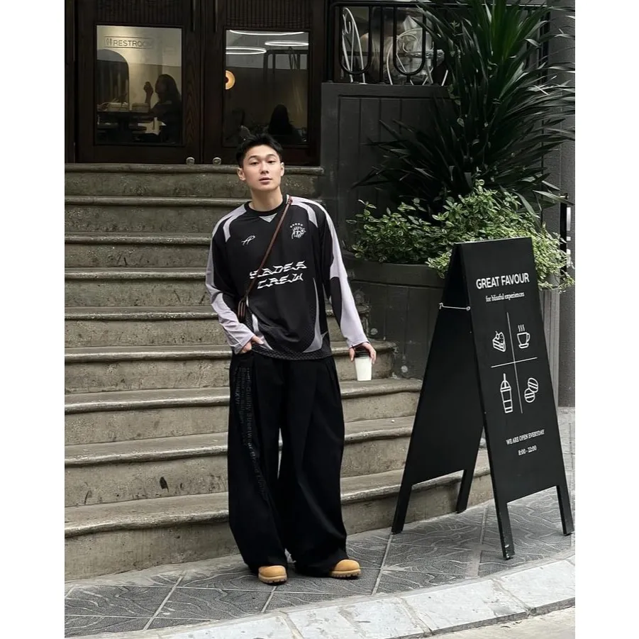 Ảnh Áo Tay Dài Unisex HADES FOOTBALL JERSEY Vải thun poly 4 chiều - HADES Brand Chính Hãng 4