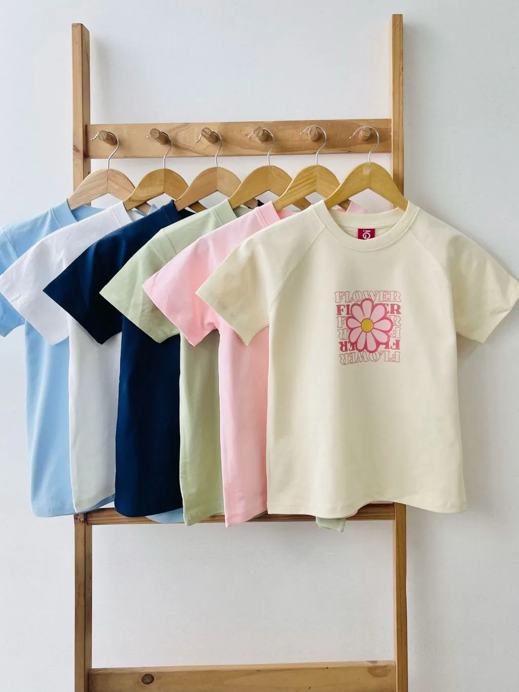 Ảnh Áo thun baby tee FLOWER chất cotton TiQi Jeans AB-47 4