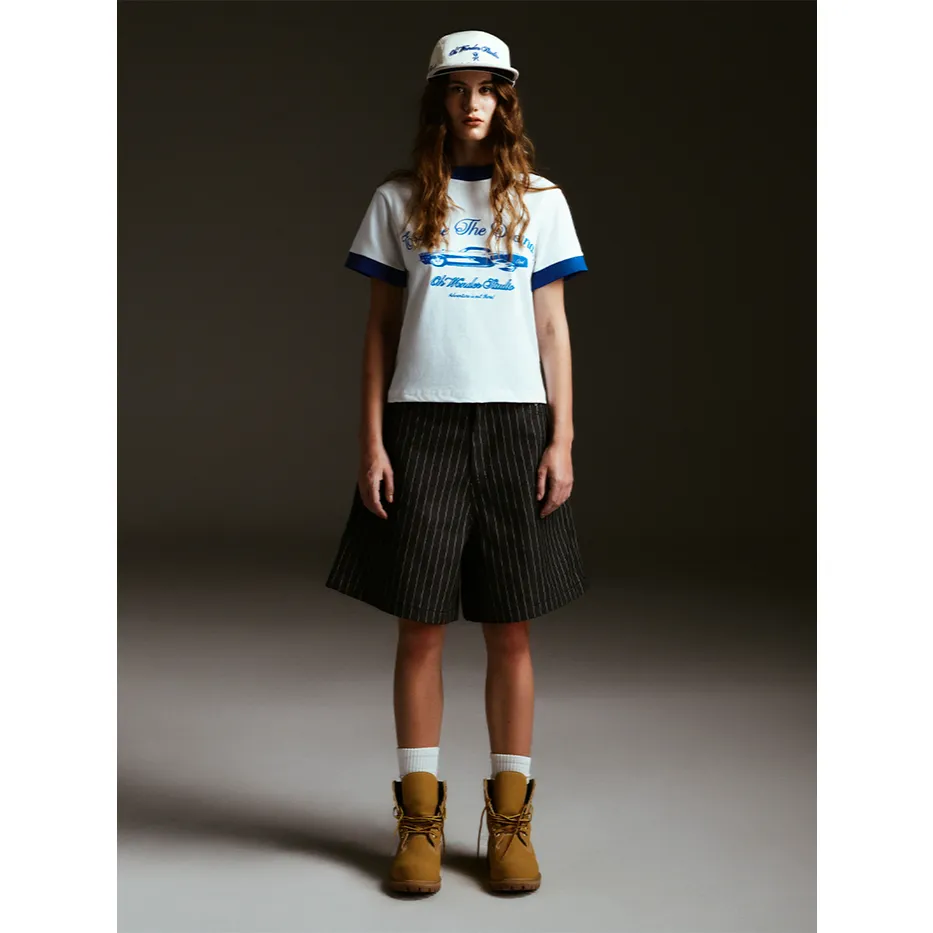 Ảnh Áo thun Baby Tee  Ringer Oh Wonder Studio - Drift Club Collection - 1 1