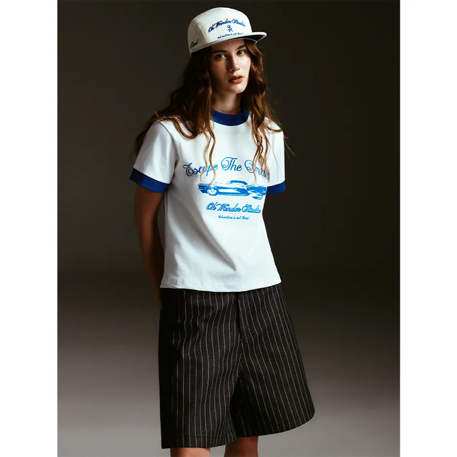Ảnh Áo thun Baby Tee  Ringer Oh Wonder Studio - Drift Club Collection - 1 2