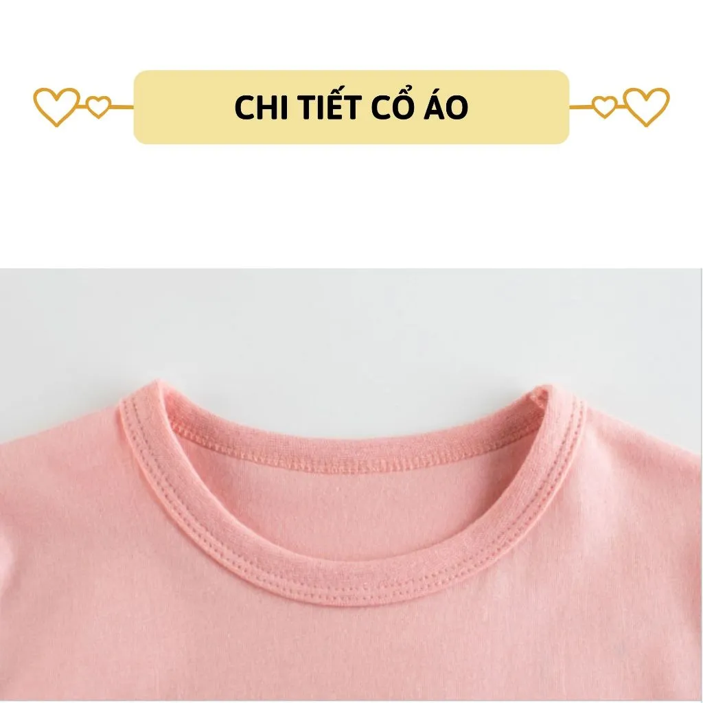Ảnh Áo thun bé gái ngắn tay 27Kids 27Home Tshirt cộc nữ vải Cotton cho trẻ từ 2-10 tuổi GSTS2 2