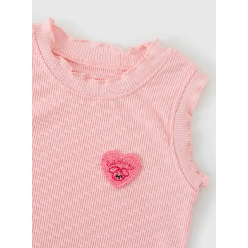 Ảnh Áo thun bé gái Rabity chất liệu cotton thoáng mát mùa hè 905.003 2