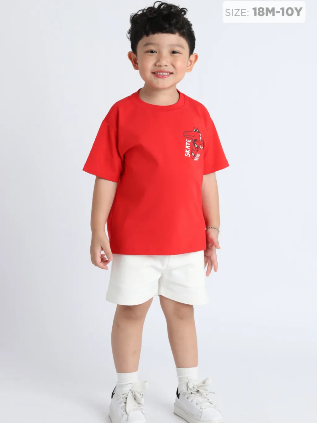 Ảnh Áo Thun Bé Trai Cotton Form Rộng In Họa Tiết  Khủng Long (1-10 tuổi) - BAA BABY - AT30N 4