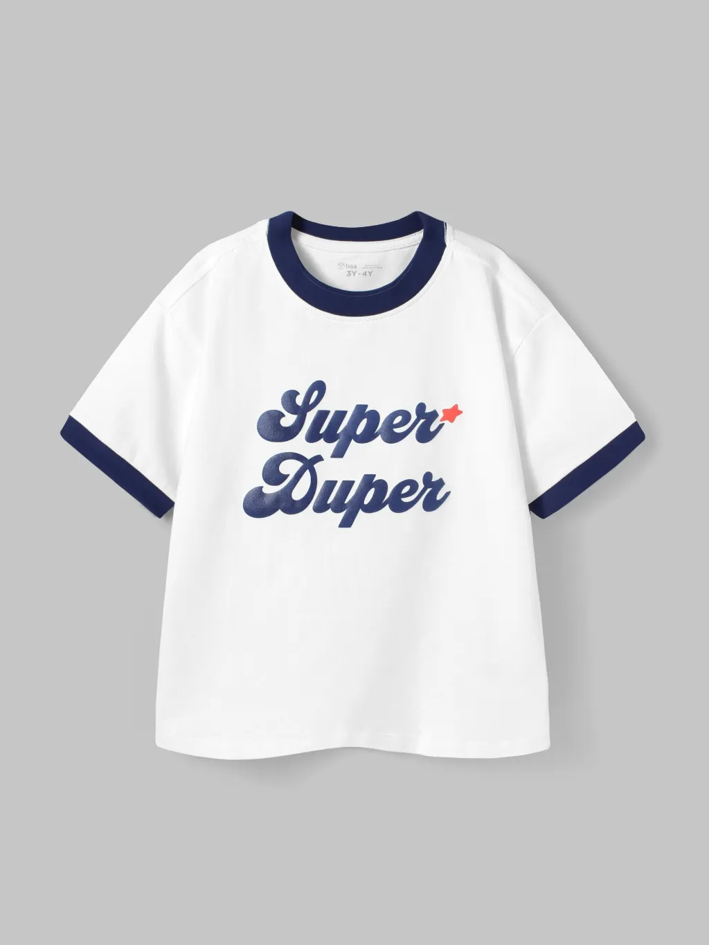 Ảnh Áo Thun Bé Trai Cotton Thoáng Mát Mềm Mịn (1-10 Tuổi) BaaBaby AT30N 2