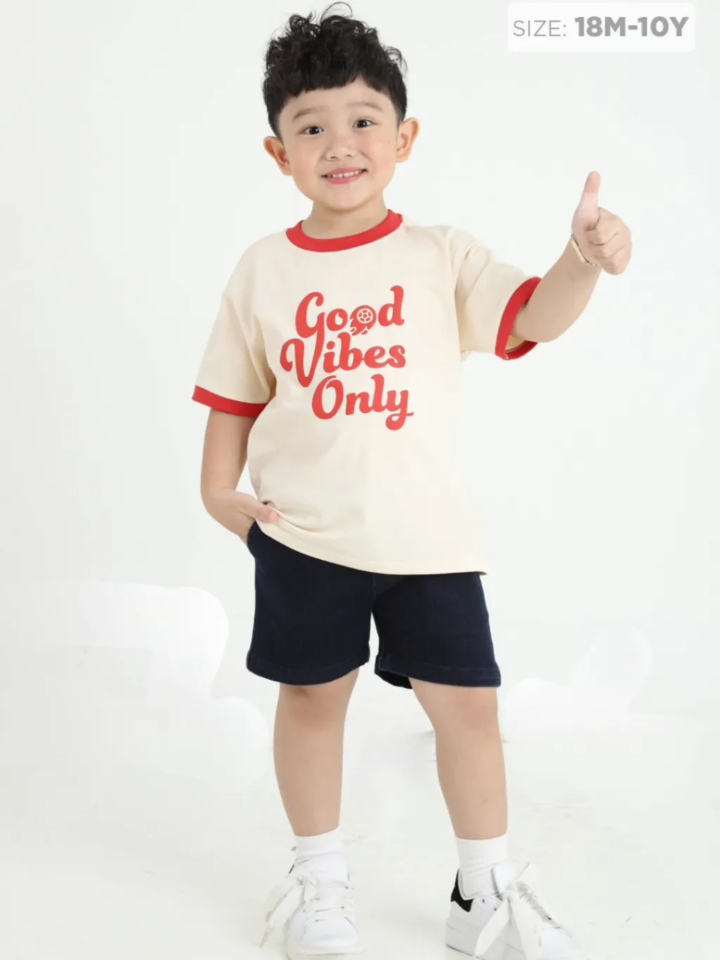 Ảnh Áo Thun Bé Trai Cotton Thoáng Mát Mềm Mịn (1-10 Tuổi) BaaBaby AT30N 3