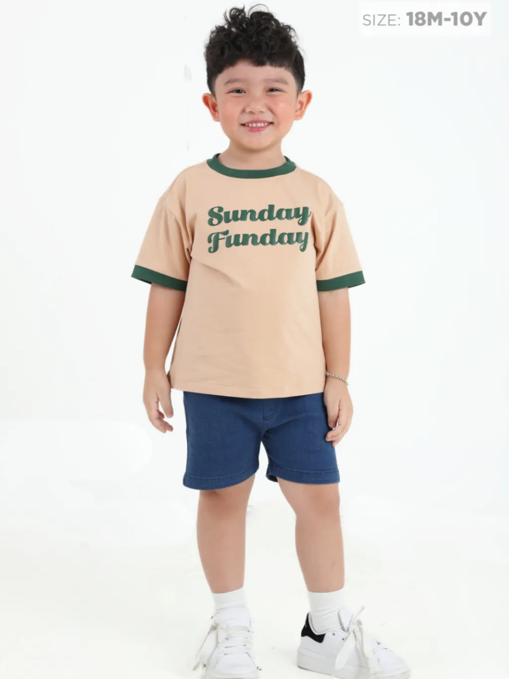 Ảnh Áo Thun Bé Trai Cotton Thoáng Mát Mềm Mịn (1-10 Tuổi) BaaBaby AT30N 4