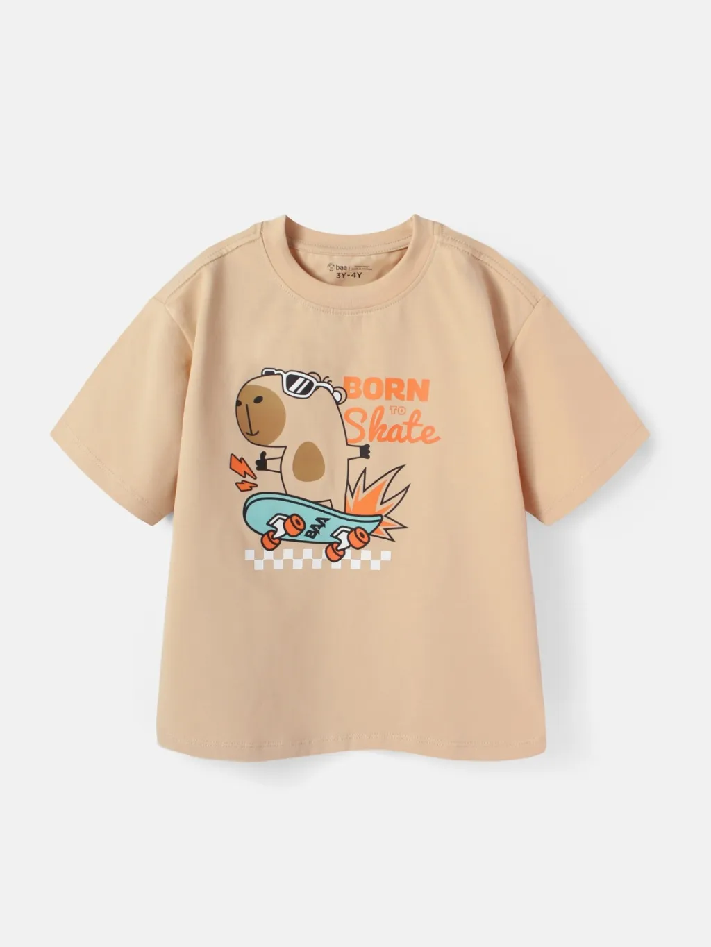 Ảnh Áo Thun Bé Trai Form Rộng Cotton Mềm Mịn Thoáng mát( 1-10 Tuổi) Baababy  AT30N 2