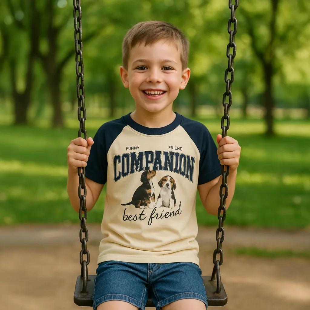 Ảnh Áo thun bé trai ngắn tay 27Kids Tshirt cộc nam vải Cotton cho trẻ từ 2-10 tuổi BSTS2 2