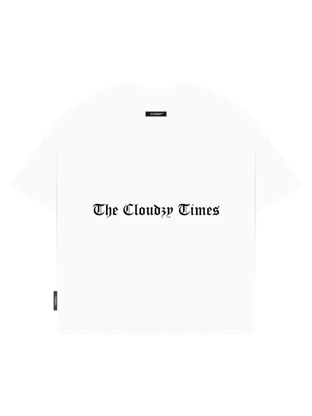 Ảnh Áo thun boxy nam local brand Cloudzy unisex phông tay lỡ nữ cotton phối màu form rộng boxy THANKFUL 2