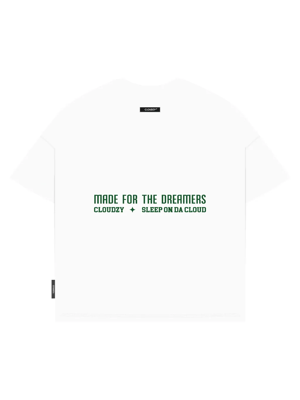 Ảnh Áo thun boxy tee local brand Cloudzy unisex phông tay lỡ nữ cotton phối màu form rộng boxy DREAMERS 3