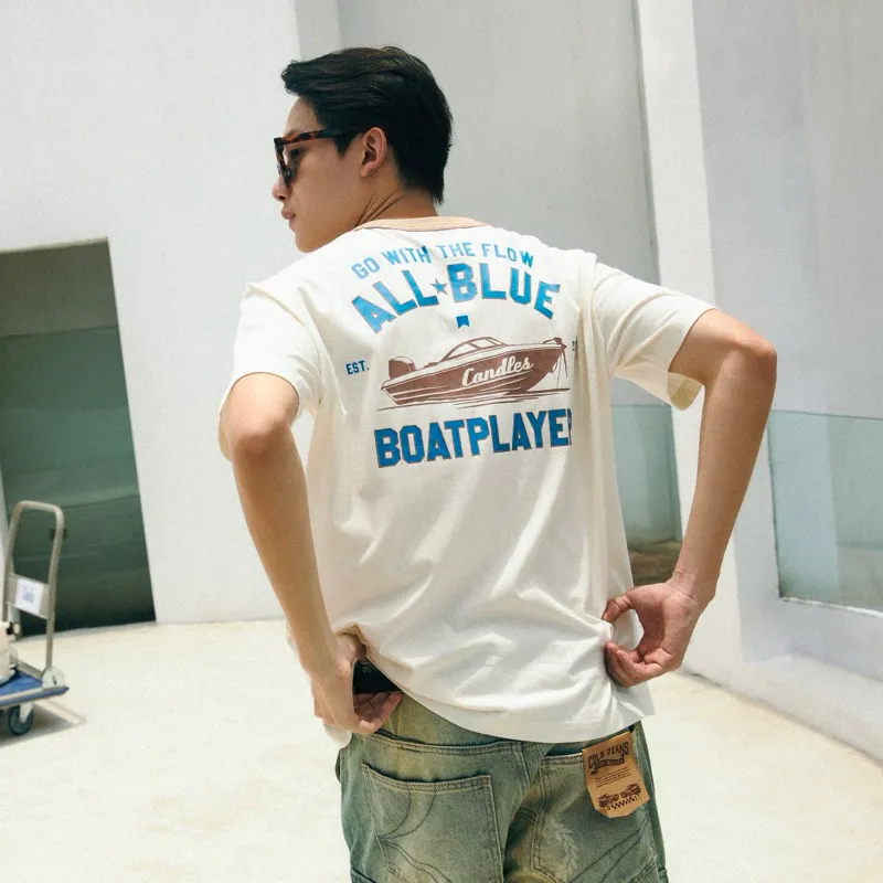 Ảnh Áo thun Candles Boat Player Oversize Tee Unisex 3