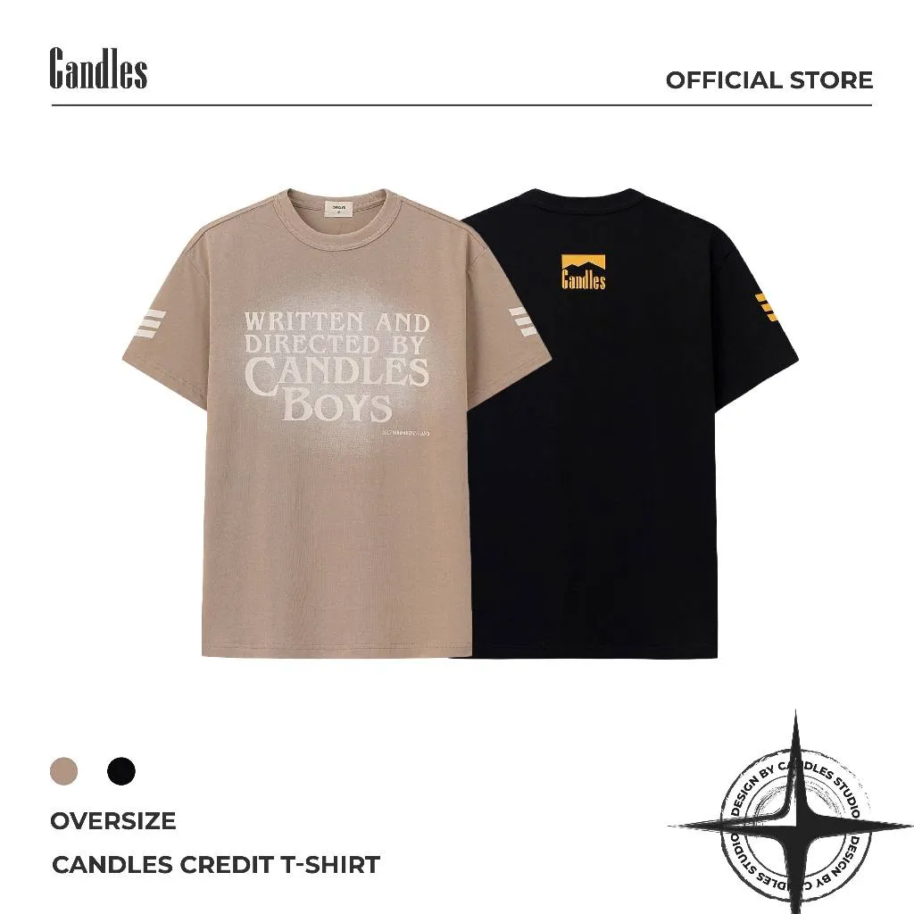 Ảnh Áo thun Candles Credit Oversize Tee Unisex 1