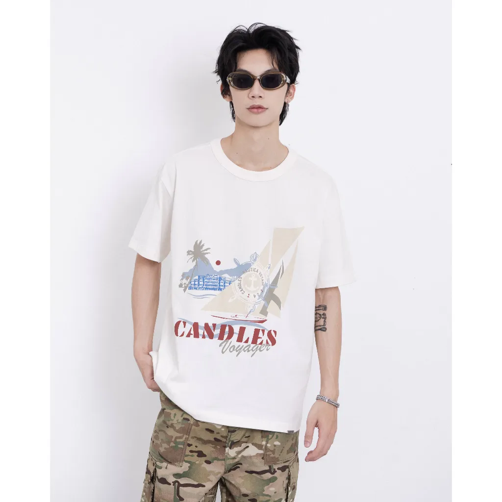 Ảnh Áo thun Candles Yacht & Boat Oversize Tee Unisex 2