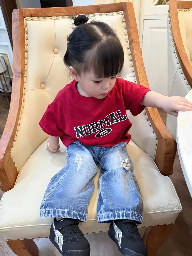 Ảnh Áo Thun Cho Bé Áo Phông Gia Đình Form Unisex Cho Bé Trai Bé Gái Áo Cotton Loại Một Babi mama ABG22 2