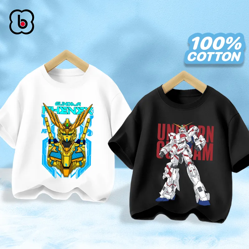 Ảnh Áo thun cộc tay cho bé trai BabyloveGO áo phông bé trai chất thun cotton thoáng mát co giãn 4 chiều 1
