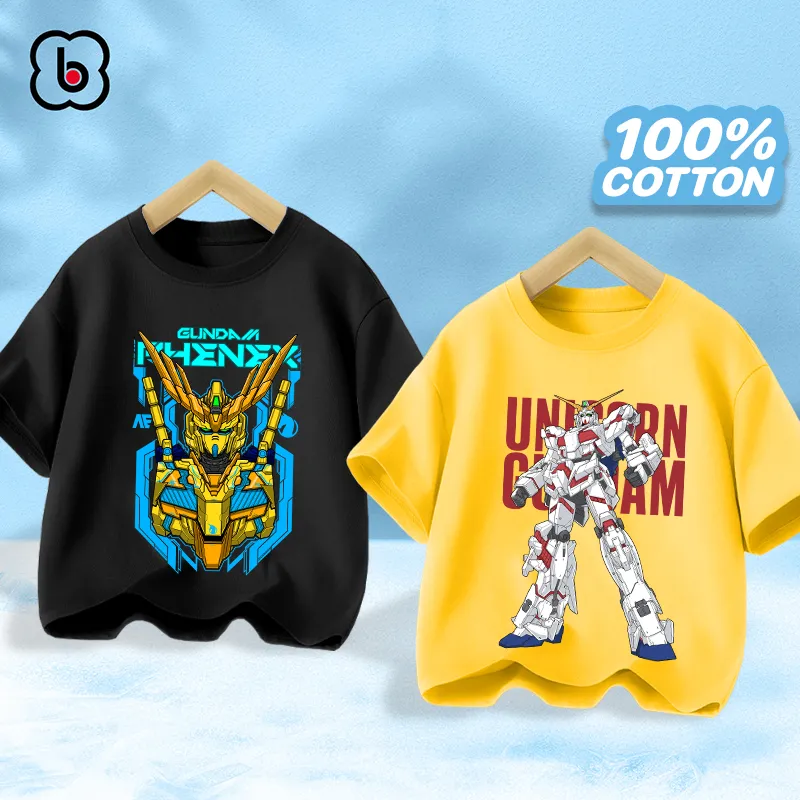 Ảnh Áo thun cộc tay cho bé trai BabyloveGO áo phông bé trai chất thun cotton thoáng mát co giãn 4 chiều 2