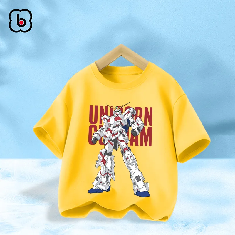 Ảnh Áo thun cộc tay cho bé trai BabyloveGO áo phông bé trai chất thun cotton thoáng mát co giãn 4 chiều 4