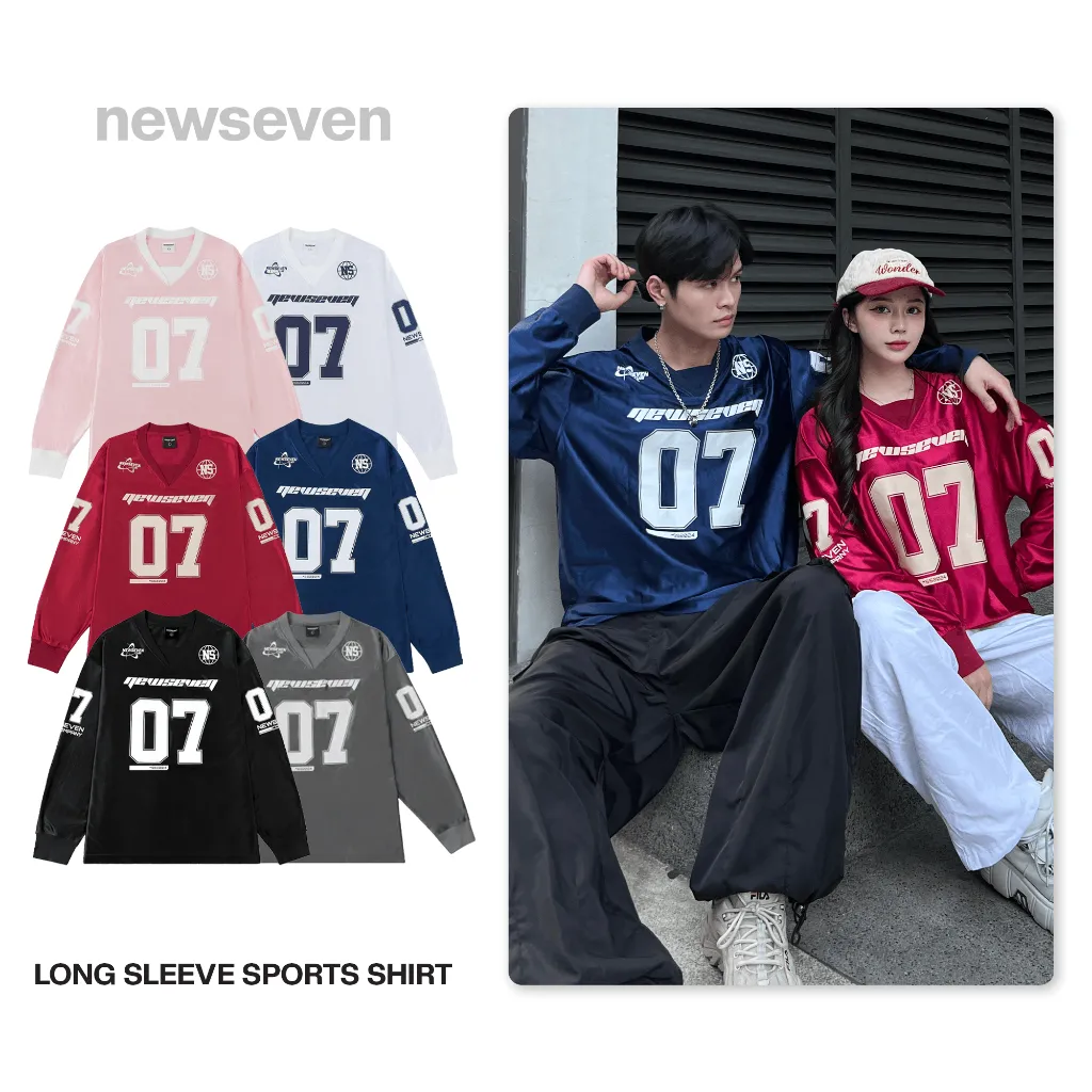 Ảnh Áo thun dài tay NEWSEVEN Long Sleeve Sports Shirt ADT.369 1